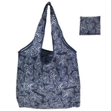 Foldable Reusable Bag (Washable Fabric) - Lightweight & Stylish