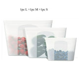 Premium Silicone Food Storage Bags - 100% BPA-Free