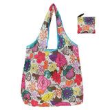 Foldable Reusable Bag (Washable Fabric) - Lightweight & Stylish