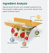 9x Natural Beeswax Wraps