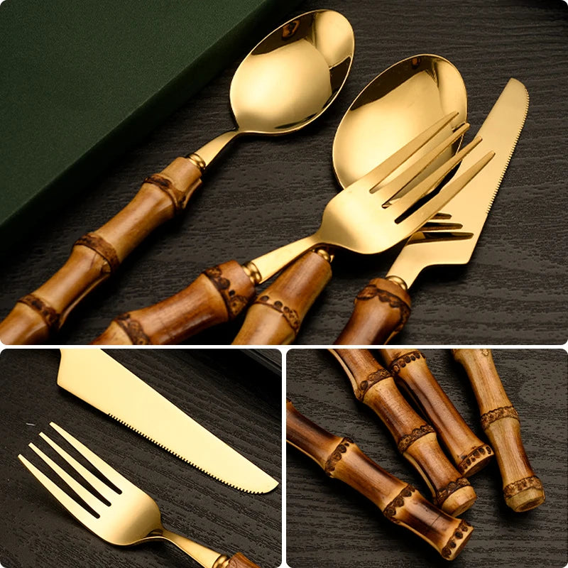 Sustainable Elegance - Premium Cutlery Set