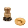 Bamboo Dish Scrub Brushes - Naturally Antimicrobial & Fully Compostable - GreenBox