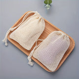 Natural & Luxurious Mesh Soap Bags - 100% Plant-Based & Compostable