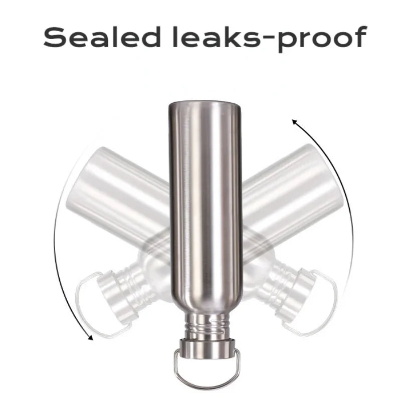 Robust Stainless-Steel Water Bottle - Lightweight & Durable