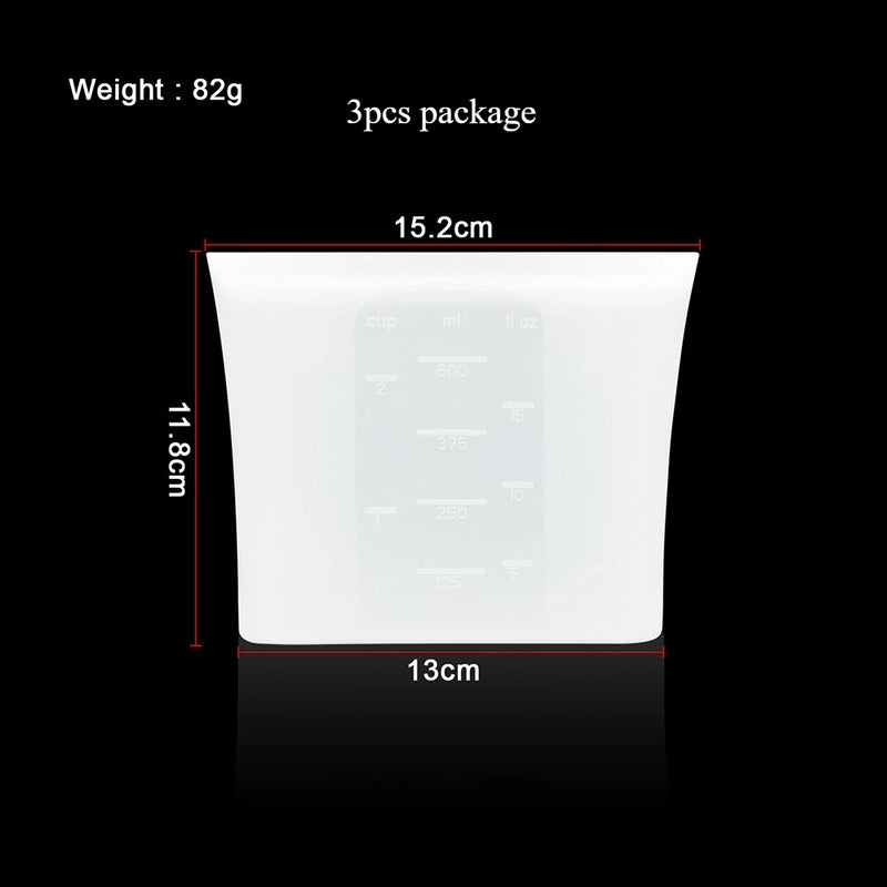 Premium Silicone Food Storage Bags - 100% BPA-Free