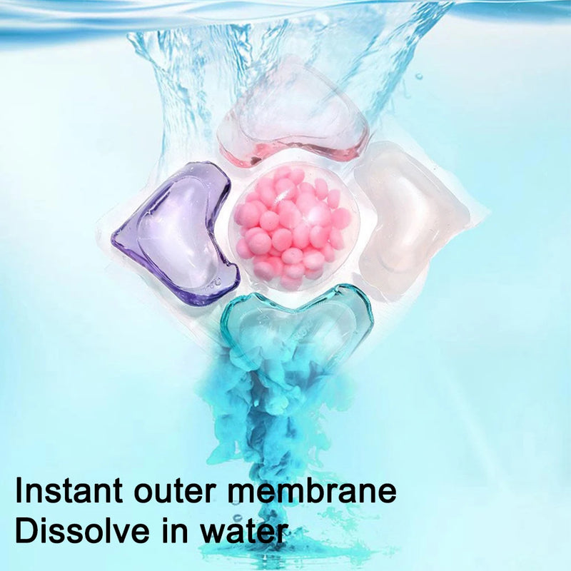 Concentrated 5-in-1 Detergent Capsules - Powerful Cleaning Performance