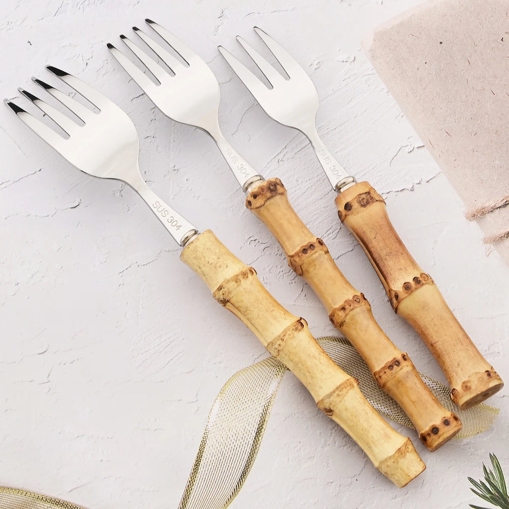 Premium Stainless-Steel Utensil - 100% Naturally Antimicrobial & Compostable