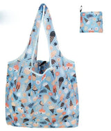 Foldable Reusable Bag (Washable Fabric) - Lightweight & Stylish