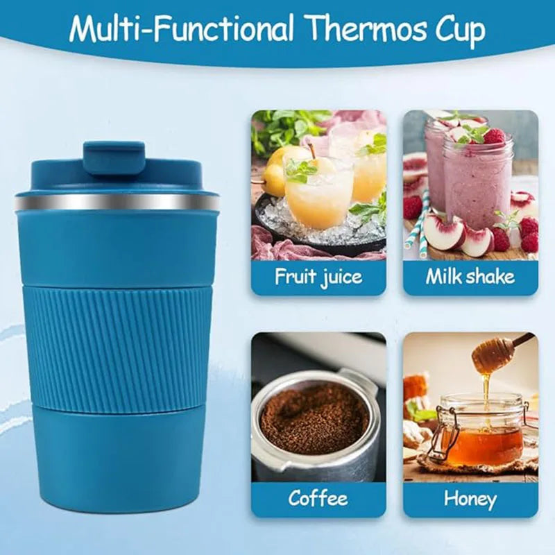 380ml Double-Wall Insulated Mug - Premium Stainless Steel