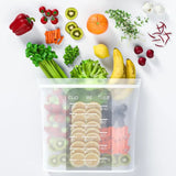 Premium Silicone Food Storage Bags - 100% BPA-Free