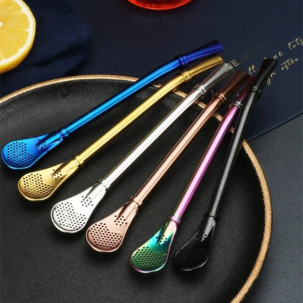 Premium Stainless Steel Drinking Straws (Corrosion-Resistant & Dishwasher-Safe)