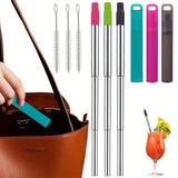 Durable Stainless-Steel Straw Set (Fully Recyclable)