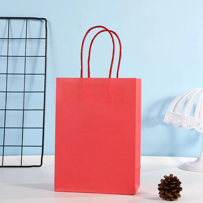 10x Recycled Natural Gift Bags – Unbleached, Compostable & Ethically Sourced