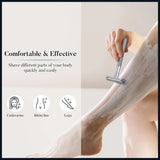 Precision-Engineered Safety Razor (Medical-Grade Stainless Steel)