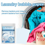 Biodegradable Eco-Conscious Plastic-Free Laundry Detergent Sheets