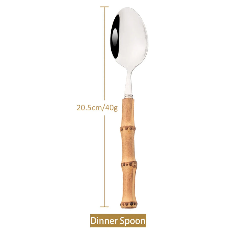 Premium Stainless-Steel Utensil - 100% Naturally Antimicrobial & Compostable