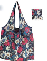 Foldable Reusable Bag (Washable Fabric) - Lightweight & Stylish
