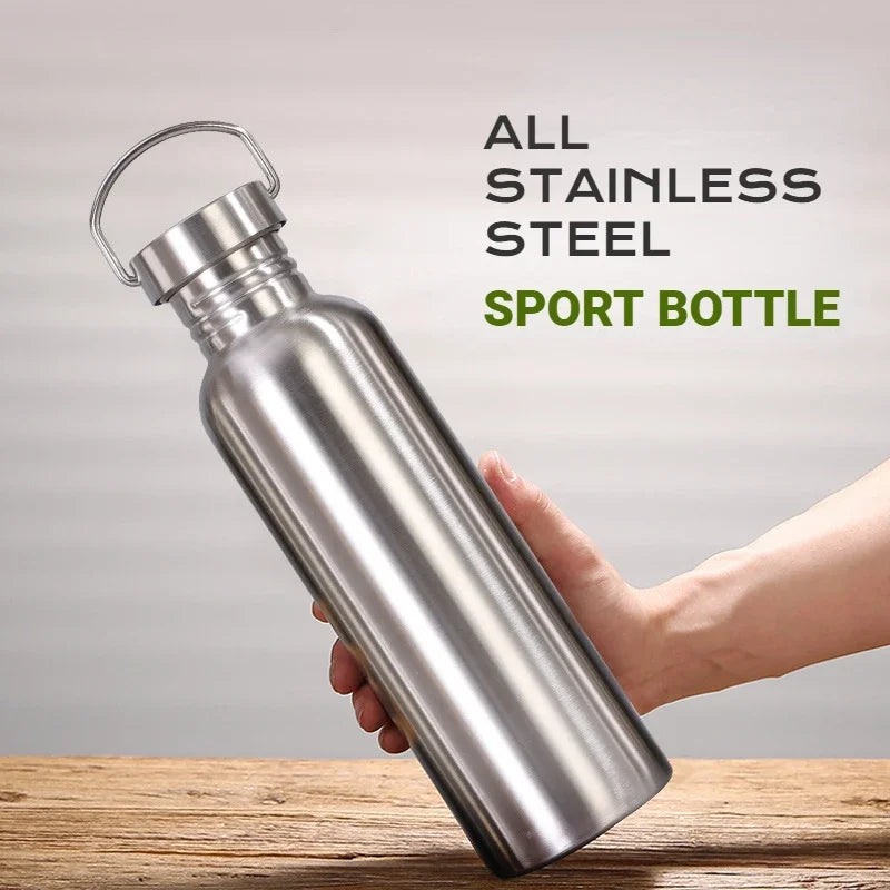 Robust Stainless-Steel Water Bottle - Lightweight & Durable