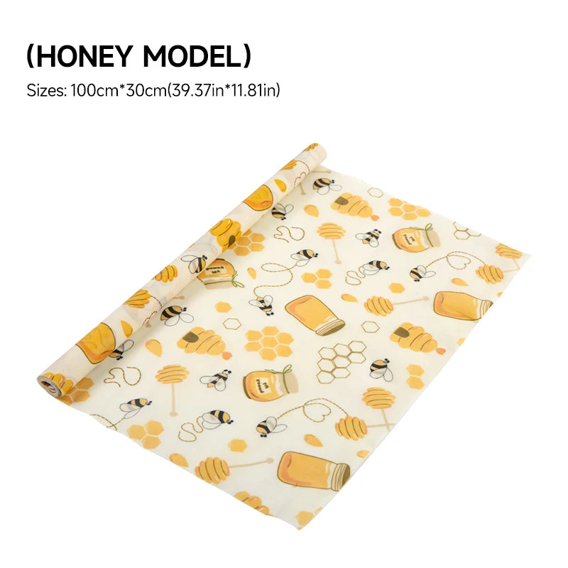 Plastic-Free & Organic - Natural Beeswax Wrap Roll